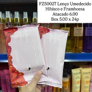 Lenço Umidecido Tea Care Hibisco e Framboesa Fenzza