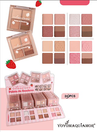 Paleta de Sombras Yoyo Maquiamor