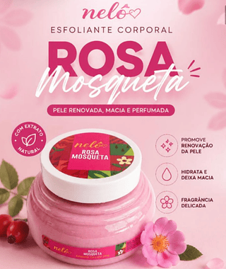 Esfoliante Corporal Rosa Mosqueta Nelô