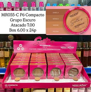 Pó Compactos Tons Escuros Miss Rôse