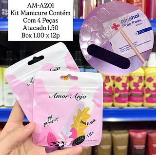 Kit Manicure Contém 4 Peças Amor Anjo