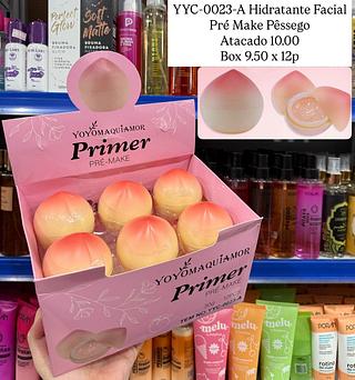 Primer Hidratante Facial Pré-make Pêssego Yoyo Maquiamor