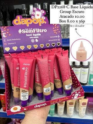 Base Líquida Hoje Eu Tõ Sem Filtro Grupo C Dapop