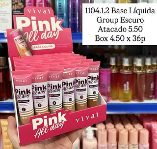 Base Líquida Pink All Day Group Escuro Vivai
