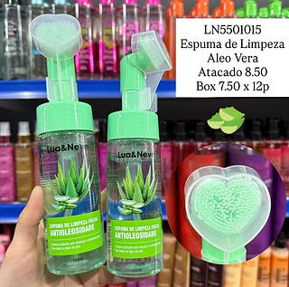Espuma de Limpeza Aloe Vera Lua&Neve