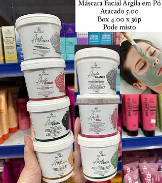 Máscara Facial Argila em Pó Blue Moon