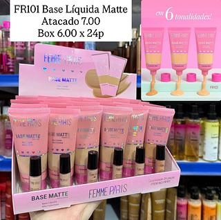 Base Líquida Matte Femme Paris