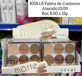 Paleta de Contorno Matte Vivai