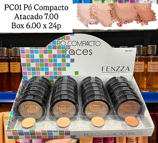 Pó Compacto Faces Fenzza