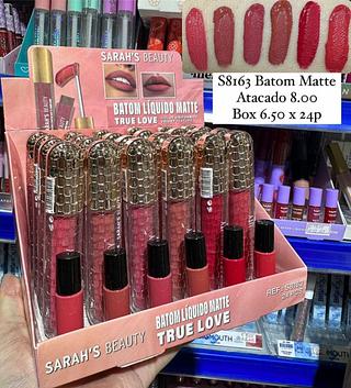 Batom Líquido Matte True Love Sara's Beauty (somente avulso)