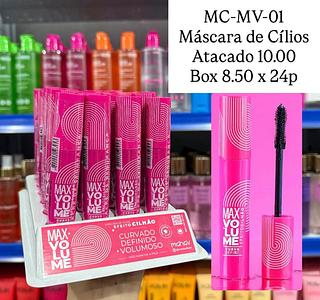Máscara de Cílios Max Volume Curvado Definido Mahav