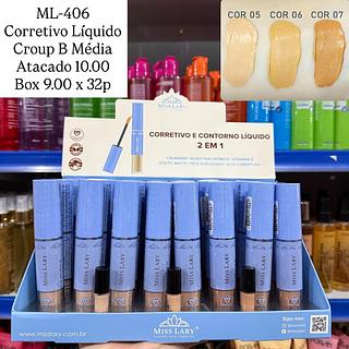 Corretivo Lìquido Grupo B Média Miss Lary