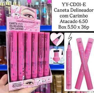 Caneta Delineador com Carimbo Yoyo Maquiamor