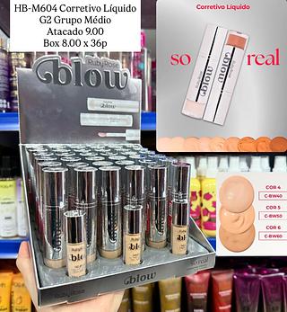 Corretivo Líquido Blow Grupo 02 Ruby Rose