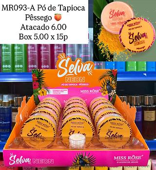 Pó Tapioca Selva Neon Pêssego Miss Rôse