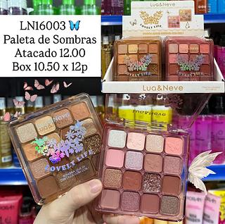 Paleta de Sombras Lovely Life Lua e Neve