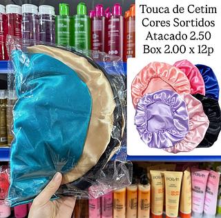 Touca de Cetim (cores sortidas)