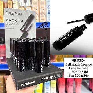 Delineador Líquido Back to Black Ruby Rose