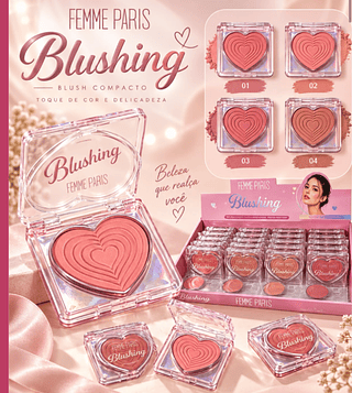 Blush Compacto Blushing Femme Paris
