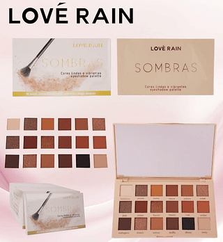 Paleta de Sombras Lové Rain