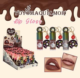 Lip Gloss com Chaveiro Yoyo Maquiamor