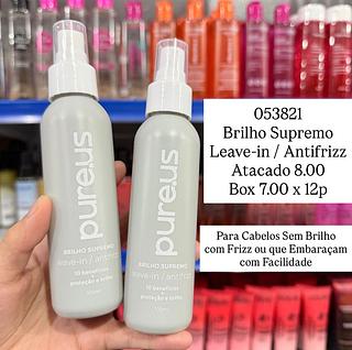 Leave-in / Antifrizz Brilho Supremo Pure.us