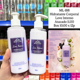 Hidratante Corporal Love Intenso Miss Lary