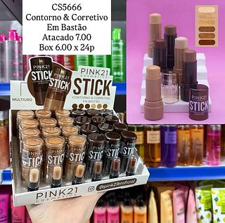 Crretivo e Contorno em Stick Pink 21