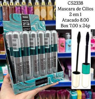 Máscara de Cílios 4D Look At Me Pink 21 (somente peças)