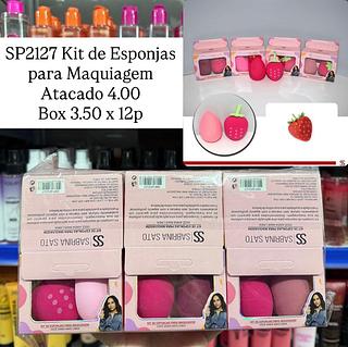 Kit de Esponjas para Maquiagem Sabrina Sato