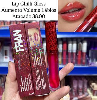 Lip Gloss Lipchilli Aumento Volume Lábios Franciny Ehlke