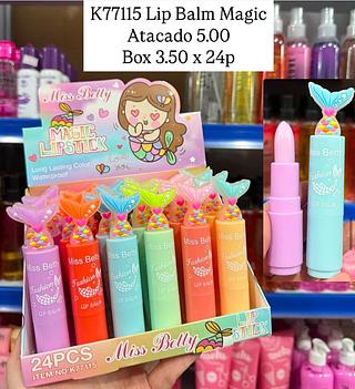 Lip Balm Magic Sereia Miss Betty