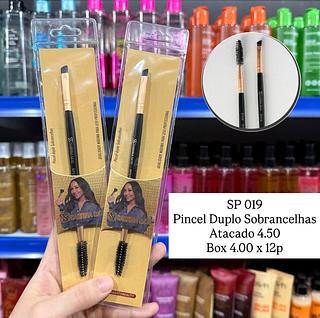 Pincel Duplo Sobrancelhas Sabrina Sato