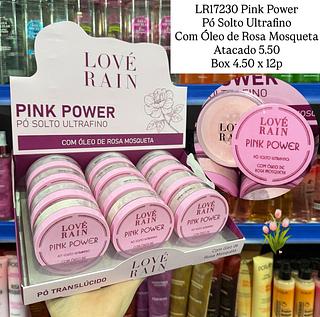 Pó Solto Ultrafino Pink Power Love Rain