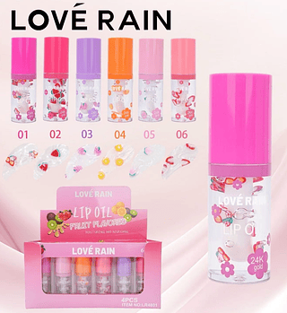 Lip Oil Fruit Flavored Lové Rain
