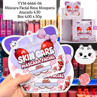 Máscara Facial Rosa Mosqueta Yoyo Maquiamor