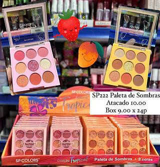 Paleta de Sombras Tropical Sp Colors