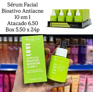 Sérum Facial Bioativo Antiacne 10 em 1 Max Love
