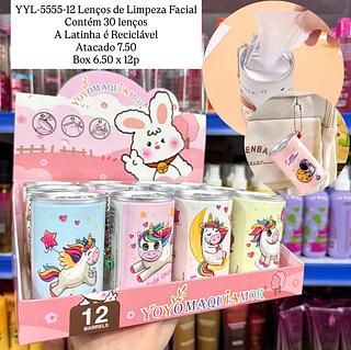 Lenços de Limpeza Facial com Chaveiro Yoyo Maquiamor