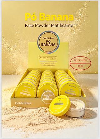 Pó Banana Face Powder Matificante Bobbi Rara
