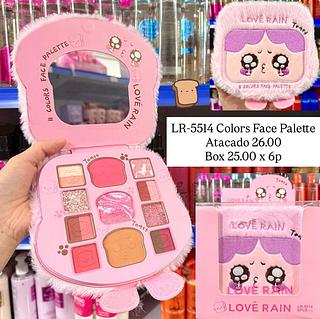 Colors Face Palette Lové Rain