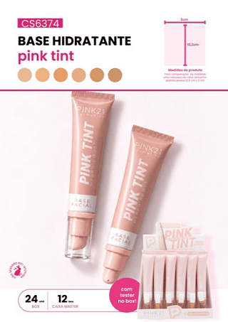 Base Hidratante Pink Tint Pink 21