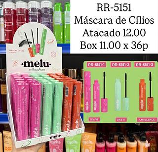 Máscara de Cílios Melu By Ruby Rose