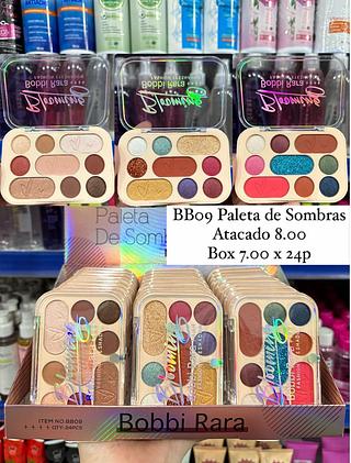 Paleta de Sombras Fashion Eyeshadow Bobbi Rara (somente avulso)