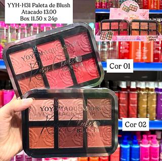 Paleta de Blush Yoyo Maquiamor