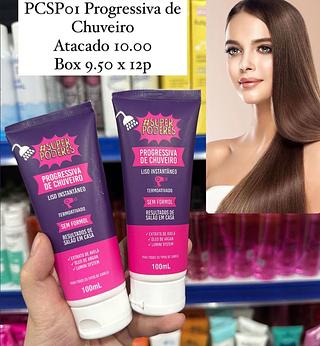 Progressiva de Chuveiro Liso Instantâneo Super Poderes