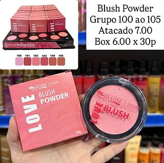 Blush Powder 100 a 105 Max Love (somente box)