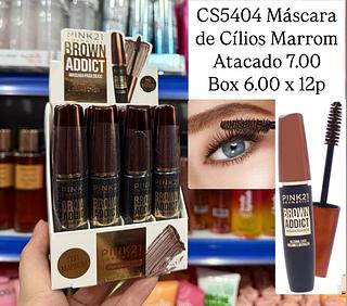 Máscara de Cílios Marrom Pink 21