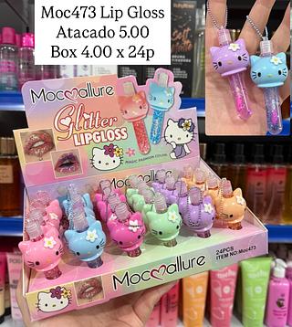 Lip Gloss Hello Kitty Mocmallure (somente avulso)