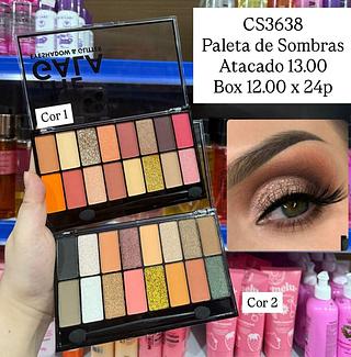 Paleta de Sombras The Gala 16 Cores Pink 21